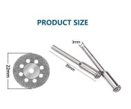 5 Disco De Corte De Diamante Para Dremel 545 (0.866 In)