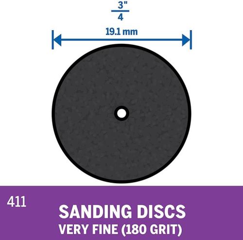 Dremel 411 Disco De Lijado Grano 180