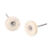 2 Discos De Pulido De Lana De 0.984 In, En Forma T Dremel