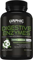 Enzima digestiva - Apoya la salud del estómago* - Apoya la descomposición de carbohidratos, proteínas, grasas