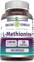 L-metionina 1000 mg 100 cápsulas