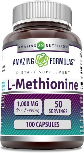 L-metionina 1000 mg 100 cápsulas