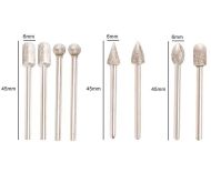 Accesorio Dremel Juego De 10 Piezas De Molienda De Diamante